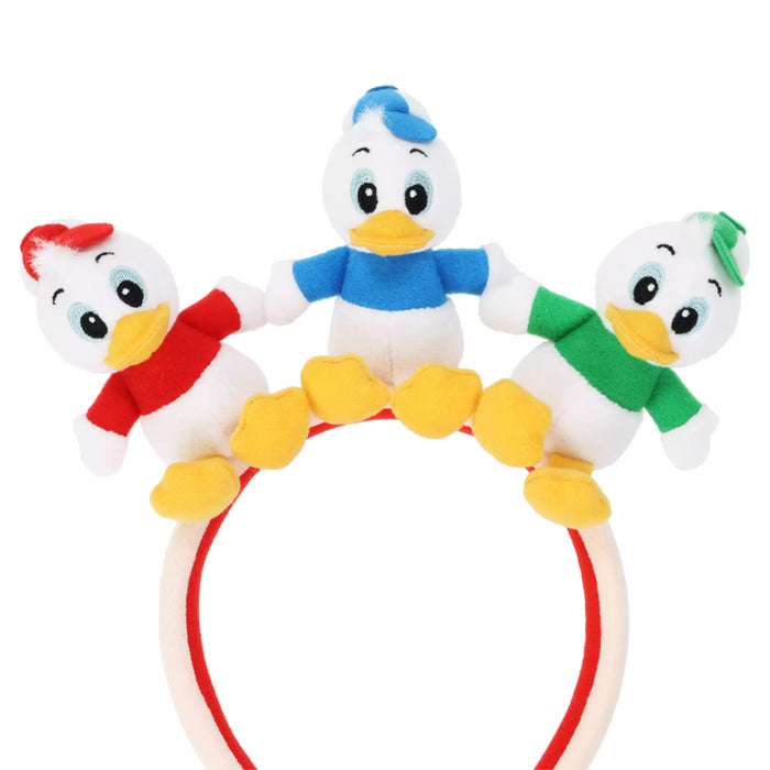 TDR - Huey, Dewey, and Louie ""American diner" Collection x Huey, Dewey, and Louie Plushy Headband (Release Date: Dec 26, 2024)