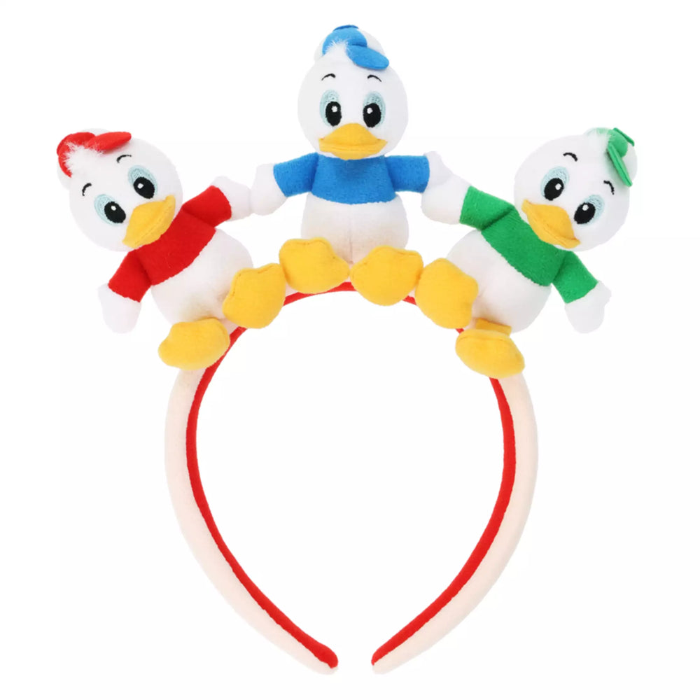 TDR - Huey, Dewey, and Louie ""American diner" Collection x Huey, Dewey, and Louie Plushy Headband (Release Date: Dec 26, 2024)