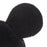 TDR Mickey & Minnie Mouse Fluffy & Warm Collection x Mickey Mouse Shaped Corduroy & Boa Cap Color: Black
