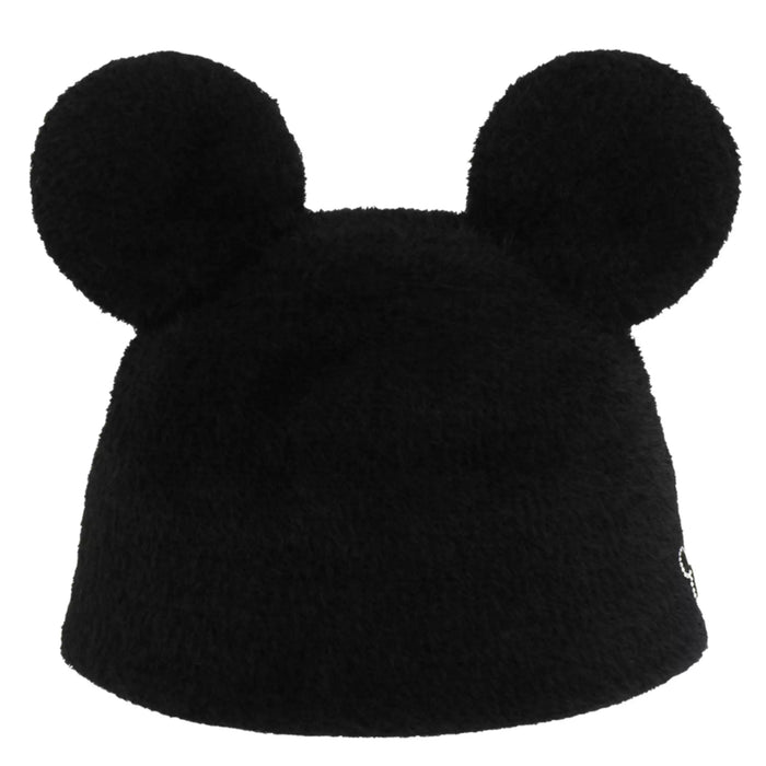 TDR Mickey & Minnie Mouse Fluffy & Warm 2024 Collection x Mickey Mouse Shaped Knitted Beanie for Aduls Color: Black (Release Date: Oct 31, 2024)