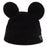 TDR Mickey & Minnie Mouse Fluffy & Warm 2024 Collection x Mickey Mouse Shaped Knitted Beanie for Aduls Color: Black (Release Date: Oct 31, 2024)