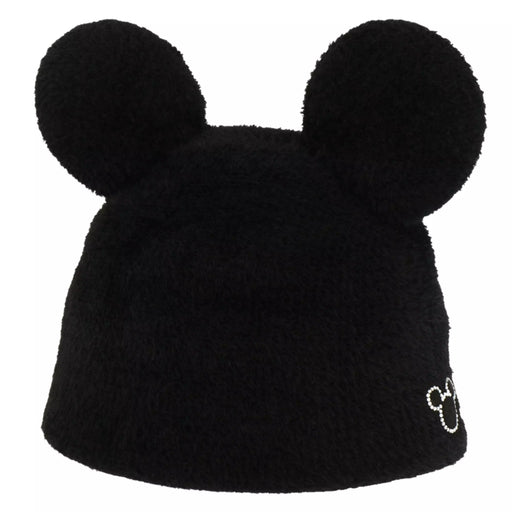 TDR Mickey & Minnie Mouse Fluffy & Warm 2024 Collection x Mickey Mouse Shaped Knitted Beanie for Aduls Color: Black (Release Date: Oct 31, 2024)