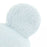 TDR Mickey & Minnie Mouse Fluffy & Warm 2024 Collection x Mickey Mouse Shaped Knitted Beanie for Aduls Color: Baby Blue (Release Date: Oct 31, 2024)