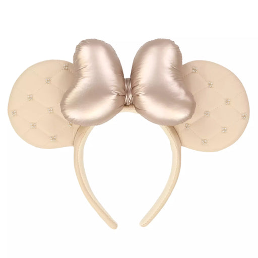 TDR - Minnie Mouse ""Diamond Embossed" Ear Headband Color: Gold (Release Date: Nov 28, 2024)