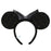 TDR - Minnie Mouse ""Diamond Embossed" & Velvet Ear Headband Color: Black (Release Date: Nov 28, 2024)