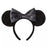 TDR - Minnie Mouse ""Diamond Embossed" & Velvet Ear Headband Color: Black (Release Date: Nov 28, 2024)
