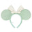 TDR - Minnie Mouse "Diamond Rhombus Check" Pattern Ear Headband (Color: Mint Green)