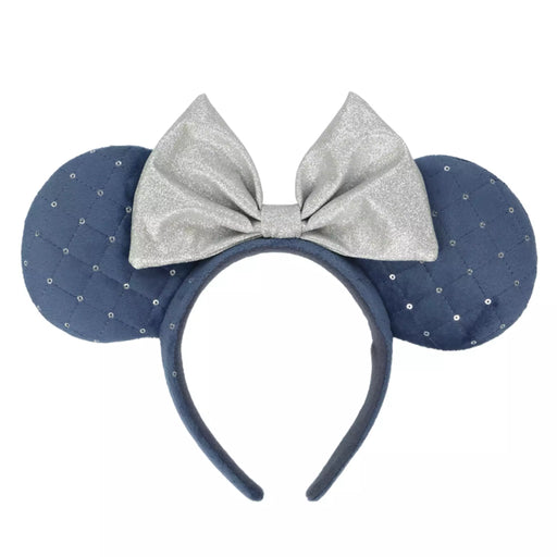 TDR - Minnie Mouse "Diamond Rhombus Check" Pattern Ear Headband (Color: Navy)