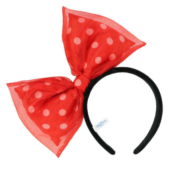 TDR - Tokyo Disney Resort "Minnie Mouse Style x Minnie Mouse Big Bow Headband Color: Red (Release Date: Mar 2, 2025)