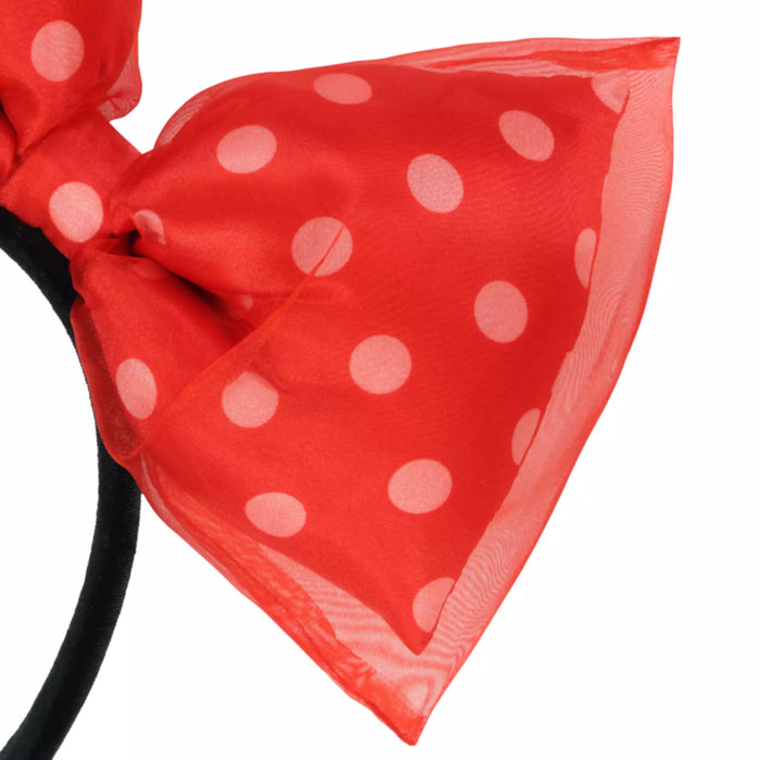 TDR - Tokyo Disney Resort "Minnie Mouse Style x Minnie Mouse Big Bow Headband Color: Red (Release Date: Mar 2, 2025)