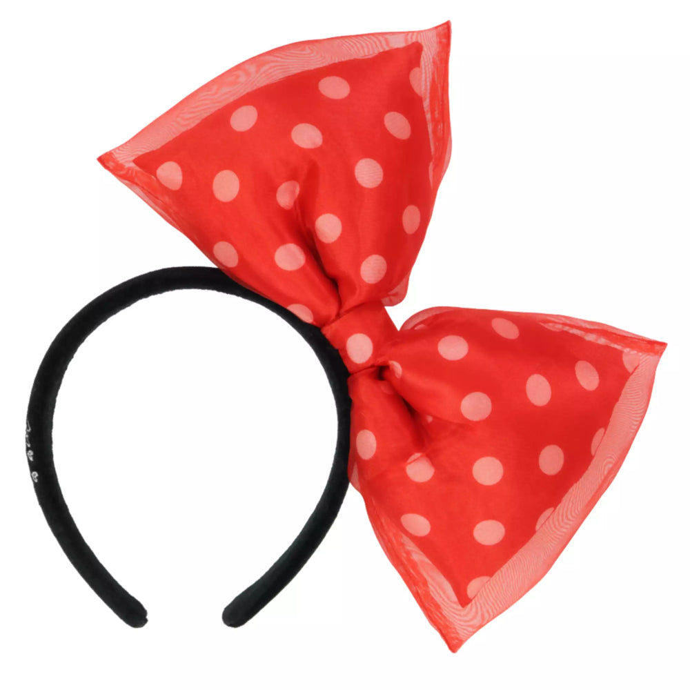 TDR - Tokyo Disney Resort "Minnie Mouse Style x Minnie Mouse Big Bow Headband Color: Red (Release Date: Mar 2, 2025)