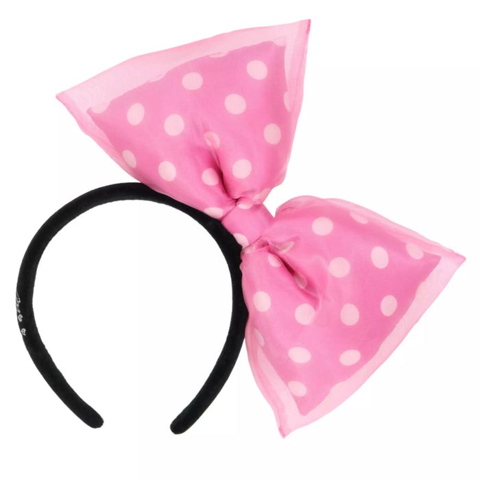 TDR - Tokyo Disney Resort "Minnie Mouse Style x Minnie Mouse Big Bow Headband Color: Pink (Release Date: Mar 2, 2025)