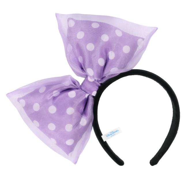 TDR - Tokyo Disney Resort "Minnie Mouse Style x Minnie Mouse Big Bow Headband Color: Purple (Release Date: Mar 2, 2025)