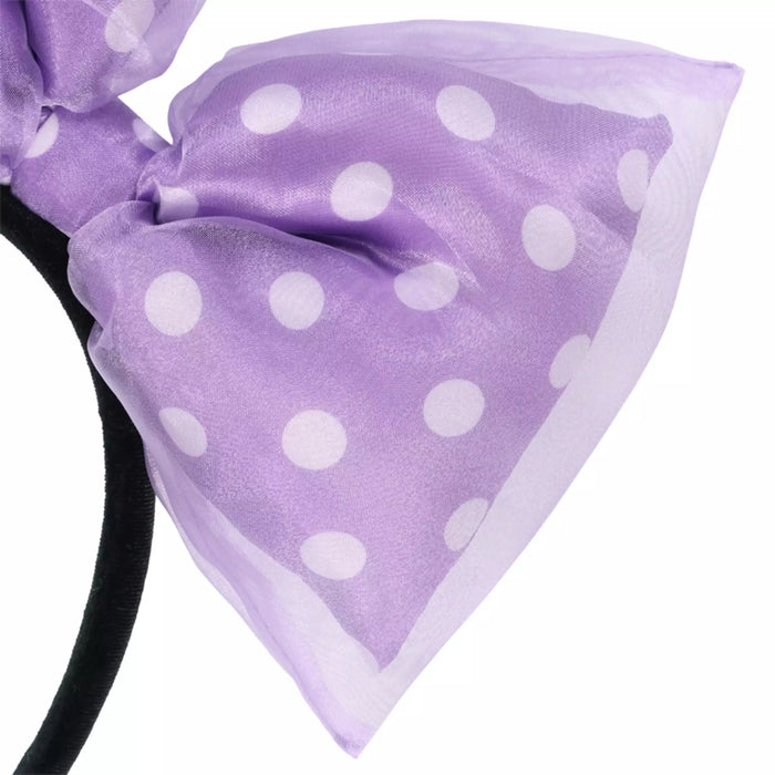 TDR - Tokyo Disney Resort "Minnie Mouse Style x Minnie Mouse Big Bow Headband Color: Purple (Release Date: Mar 2, 2025)