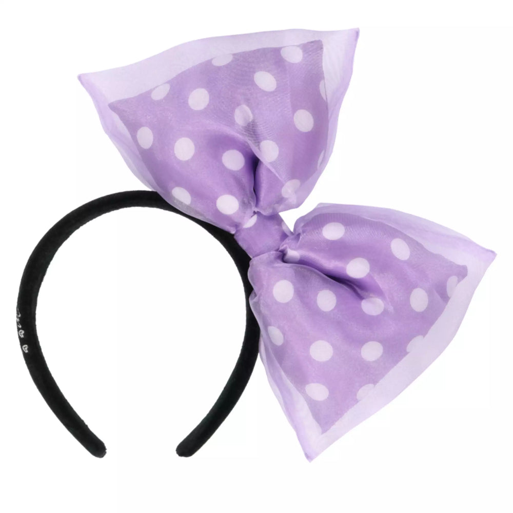 TDR - Tokyo Disney Resort "Minnie Mouse Style x Minnie Mouse Big Bow Headband Color: Purple (Release Date: Mar 2, 2025)