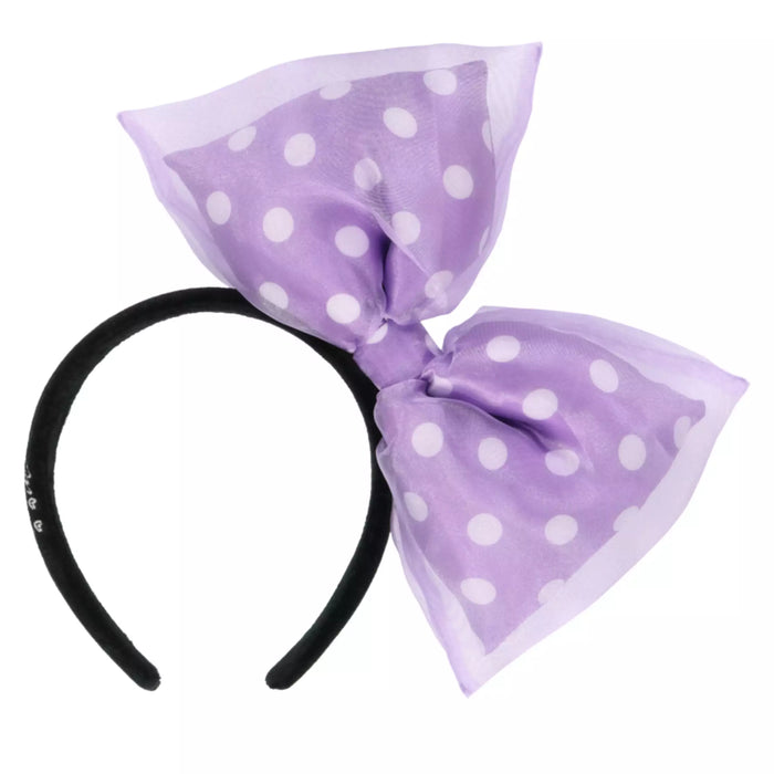 TDR - Tokyo Disney Resort "Minnie Mouse Style x Minnie Mouse Big Bow Headband Color: Purple (Release Date: Mar 2, 2025)