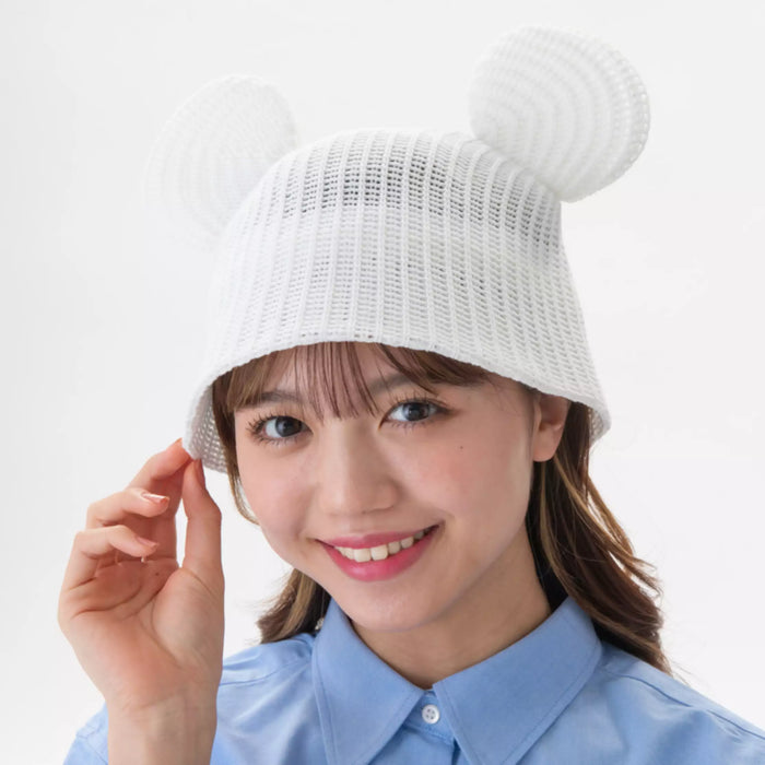 TDR - Mickey Mouse Mesh Ear Hat Color: White (Release Date: May 22, 2025)