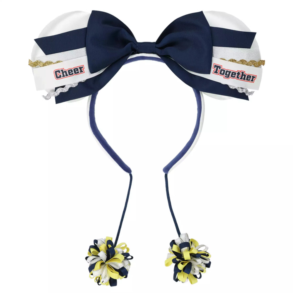 TDR - Mickey & Friends "Cheer Together" Collection x Mininie Mouse Ear Headband with Pom Pom (Release Date: Apr 24 2025)