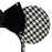 TDR - Minnie Mouse "Houndstooth Pattern" Ear Headband (Release Date: Oct 2, 2025)