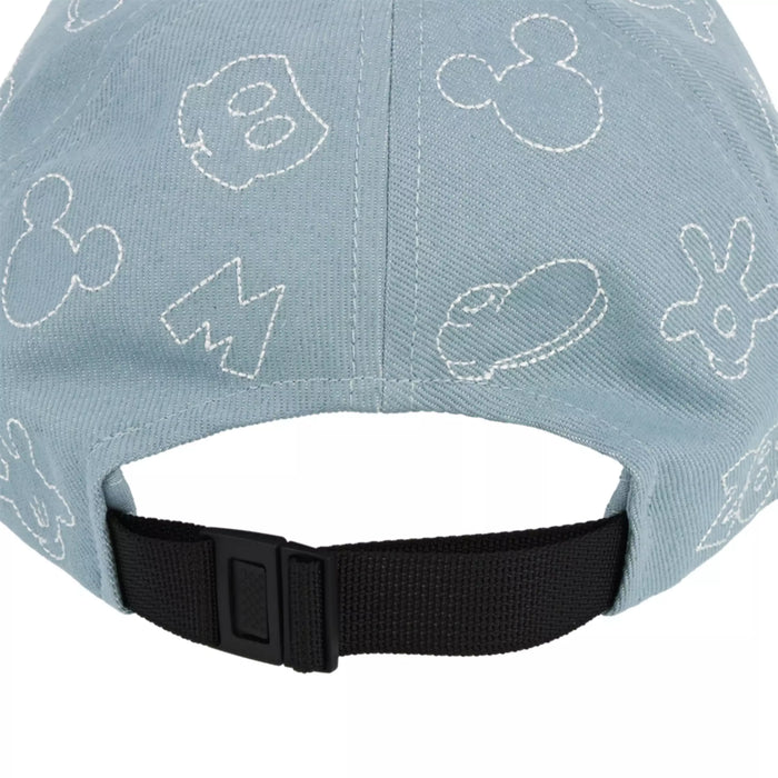 TDR - Mickey Mouse Denim All Over Print Cap Size: 54 cm (Release Date: Oct 16, 2025)