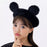 TDR - Enjoy Winter Fashion Collection x Mickey Mouse Fluffy Beret For Adults Color: Black (Release Date: Oct 16, 2025)