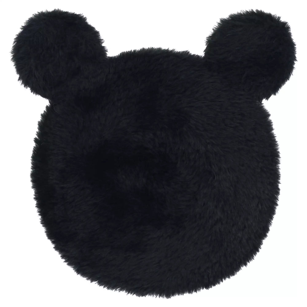 TDR - Enjoy Winter Fashion Collection x Mickey Mouse Fluffy Beret For Adults Color: Black (Release Date: Oct 16, 2025)