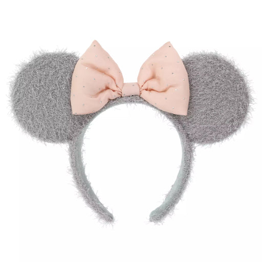 TDR - Enjoy Winter Fashion Collection x Minnie Mouse Fluffy Ear Headband Color: Grey (Release Date: Oct 16, 2025)