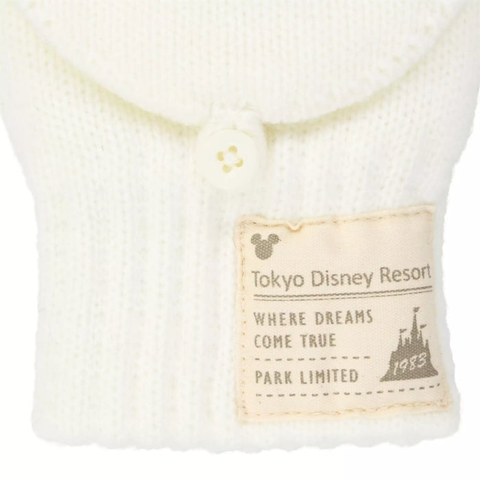 TDR - Enjoy Winter Fashion Collection x Mickey Mouse Fluffy Mittens for Adults Color: White (Release Date: Oct 16, 2025)