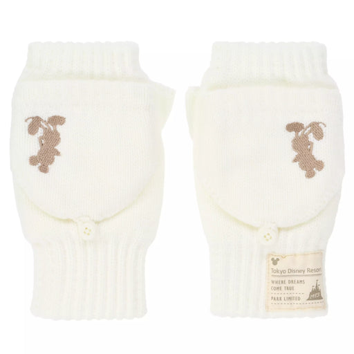 TDR - Enjoy Winter Fashion Collection x Mickey Mouse Fluffy Mittens for Adults Color: White (Release Date: Oct 16, 2025)