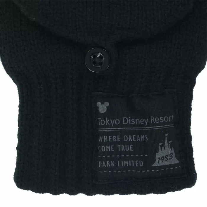 TDR - Enjoy Winter Fashion Collection x Mickey Mouse Fluffy Mittens for Adults Color: Black (Release Date: Oct 16, 2025)