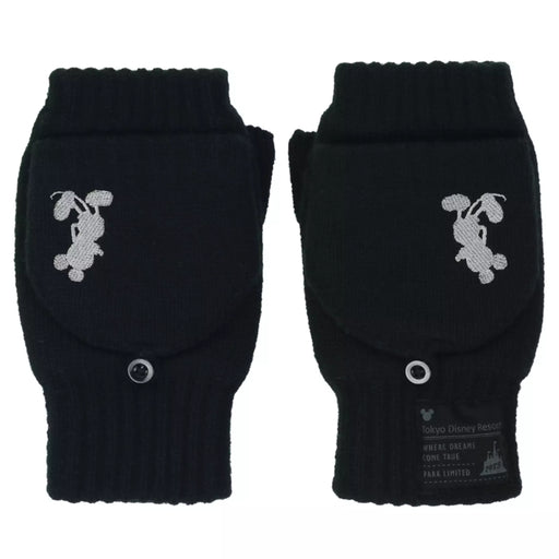 TDR - Enjoy Winter Fashion Collection x Mickey Mouse Fluffy Mittens for Adults Color: Black (Release Date: Oct 16, 2025)