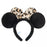 TDR - Enjoy Winter Fashion Collection x Minnie Mouse Leopard Print Fluffy Ear Headband (Release Date: Oct 16, 2025) (Pre Order, Restock Date is Unknown)