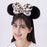 TDR - Enjoy Winter Fashion Collection x Minnie Mouse Leopard Print Fluffy Ear Headband (Release Date: Oct 16, 2025) (Pre Order, Restock Date is Unknown)