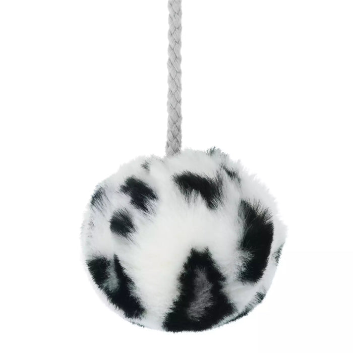 TDR - Enjoy Winter Fashion Collection x Minnie Mouse Leopard Print Fluffy Fan Cap for Adults Color: White (Release Date: Oct 16, 2025) (Pre Order, Restock Date is Unknown)