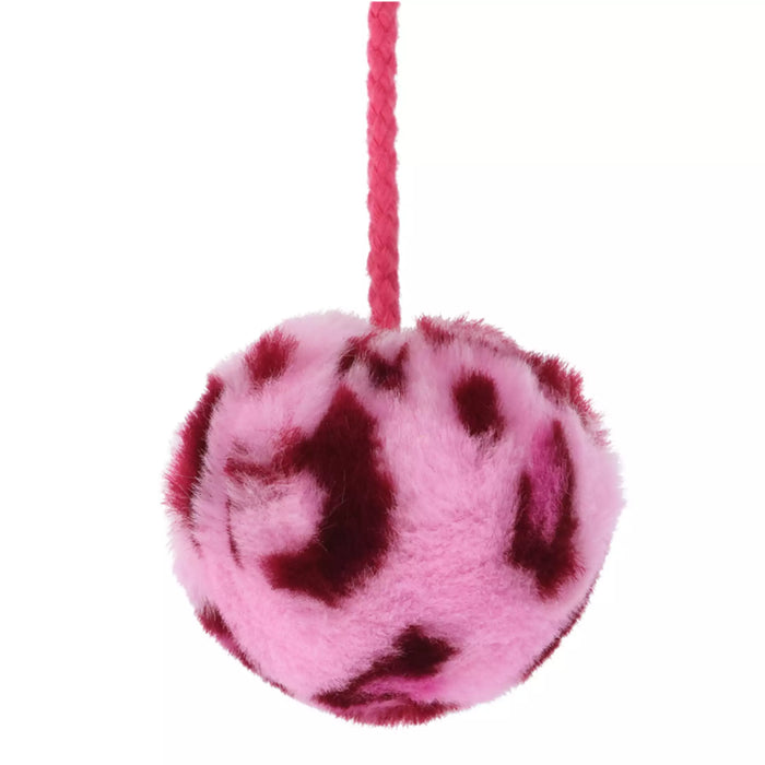 TDR - Enjoy Winter Fashion Collection x Minnie Mouse Leopard Print Fluffy Fan Cap for Adults Color: Pink (Pre Order, Restock Date is Unknown)