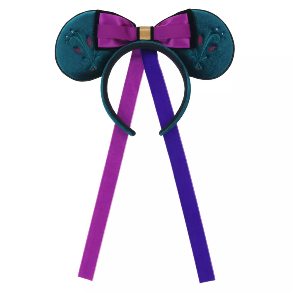 TDR - Fantasy Springs Anna & Elsa Frozen Journey Collection x Elsa's Dress Inspired Ear Headband (Release Date: Oct 30, 2025)