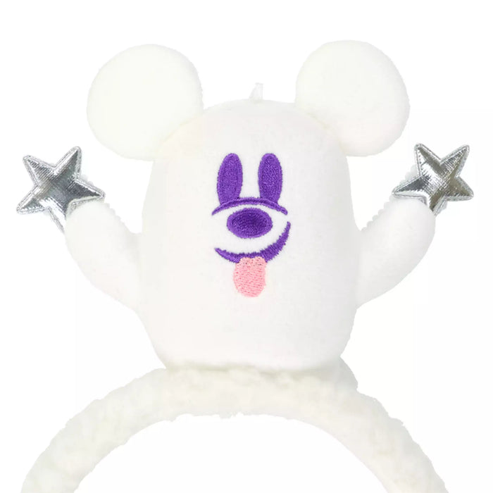 TDR - 2025 Mickey & Friends Disney Halloween "Spook Ghost Night!" Collection x Mickey Mouse Ghost Headband (Release Date: Sept 16, 2025)