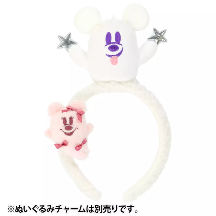 TDR - 2025 Mickey & Friends Disney Halloween "Spook Ghost Night!" Collection x Mickey Mouse Ghost Headband (Release Date: Sept 16, 2025)