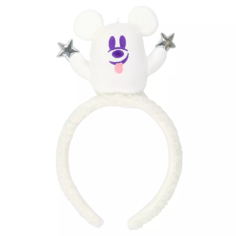 TDR - 2025 Mickey & Friends Disney Halloween "Spook Ghost Night!" Collection x Mickey Mouse Ghost Headband (Release Date: Sept 16, 2025)