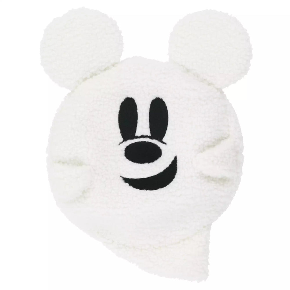 TDR - 2025 Mickey & Friends Disney Halloween "Spook Ghost Night!" Collection x Mickey Mouse Ghost Shaped Fluffy Beret for Adults (Release Date: Sept 16, 2025)