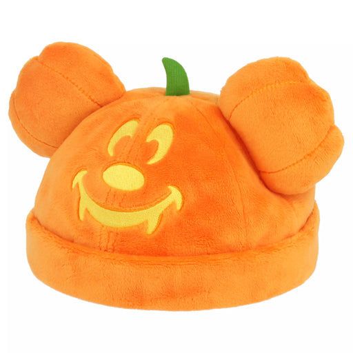 TDR - 2025 Mickey & Friends Disney Halloween "Spook Ghost Night!" Collection x Mickey Mouse Jack-o’-Lantern Shaped Cap for Adults (Release Date: Sept 16, 2025)