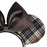 TDR - Minnie Mouse "Checkered Pattern" Ear Headband Color: Brown (Release Date: Oct 2, 2025)