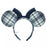TDR - Minnie Mouse Checkered Ear Headband Color: Black & Blue (Release Date: Apr 30, 2026)