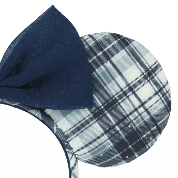 TDR - Minnie Mouse Checkered Ear Headband Color: Black & Blue (Release Date: Apr 30, 2026)