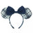 TDR - Minnie Mouse Checkered Ear Headband Color: Black & Blue (Release Date: Apr 30, 2026)