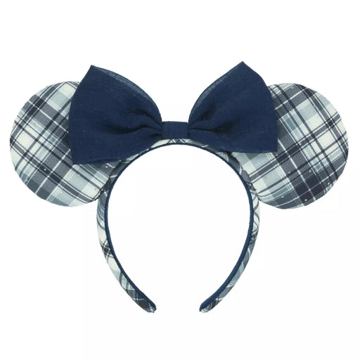 TDR - Minnie Mouse Checkered Ear Headband Color: Black & Blue (Release Date: Apr 30, 2026)