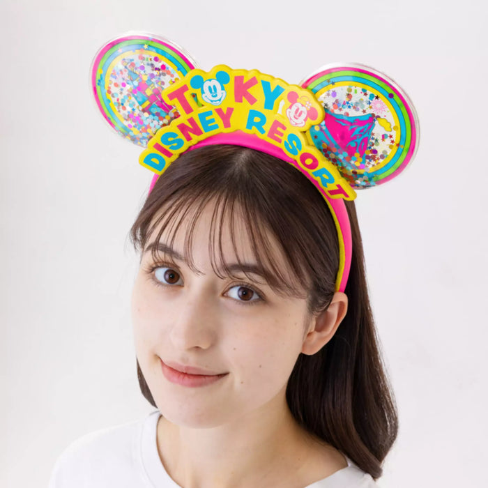 TDR - Mickey & Minnie Mouse , Tokyo Disney Resort "Confetti " Ear Headband (Release Date: Apr 30, 2026)