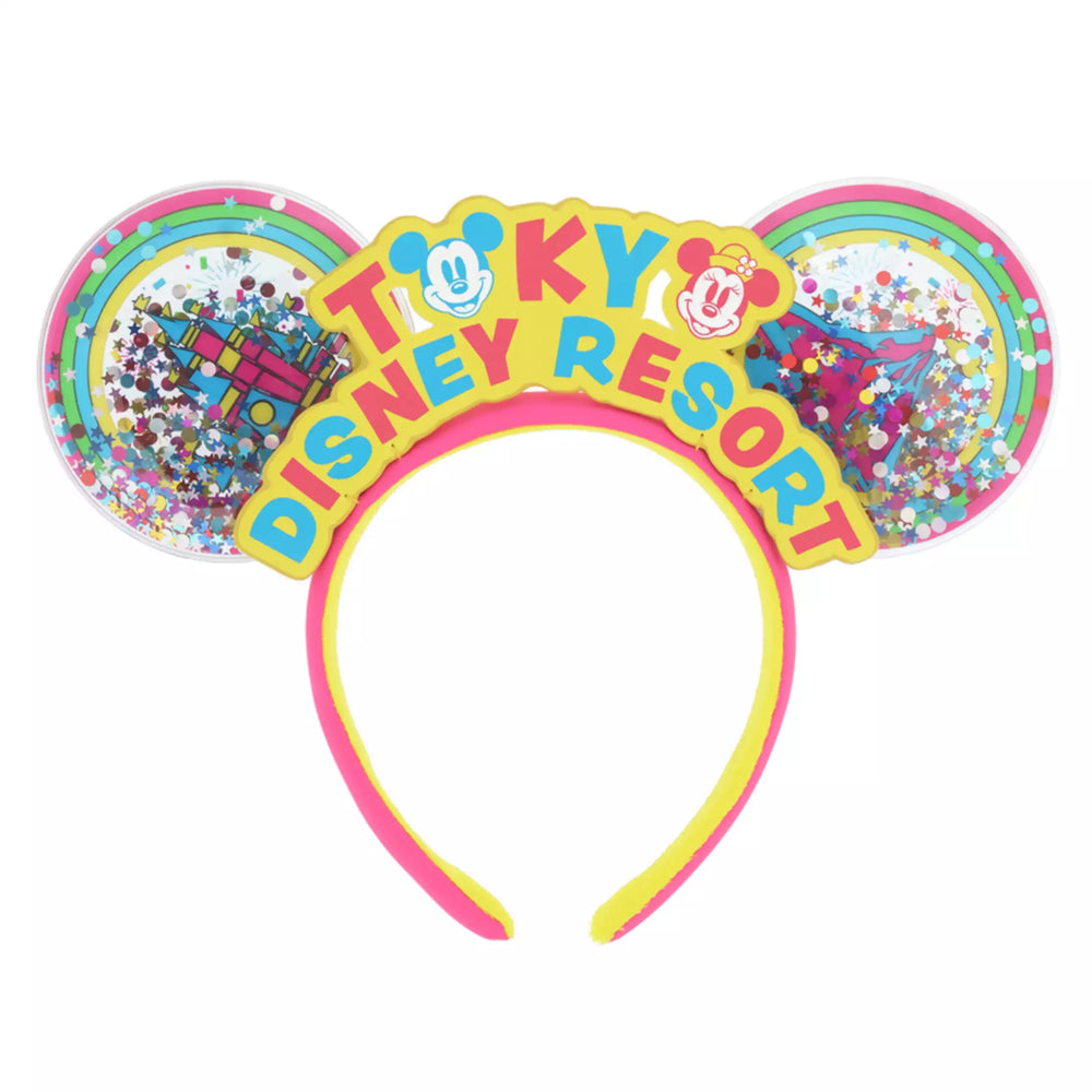 TDR - Mickey & Minnie Mouse , Tokyo Disney Resort "Confetti " Ear Headband (Release Date: Apr 30, 2026)