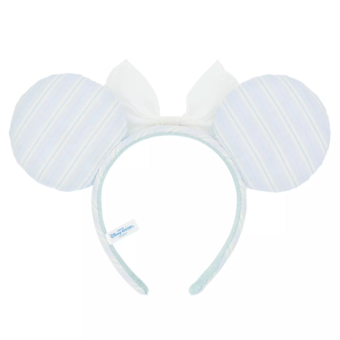 TDR - Minnie Mouse Twill Ear Headband Color: Blue (Release Date: May 28, 2026)