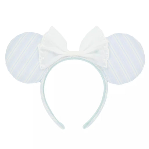 TDR - Minnie Mouse Twill Ear Headband Color: Blue (Release Date: May 28, 2026)